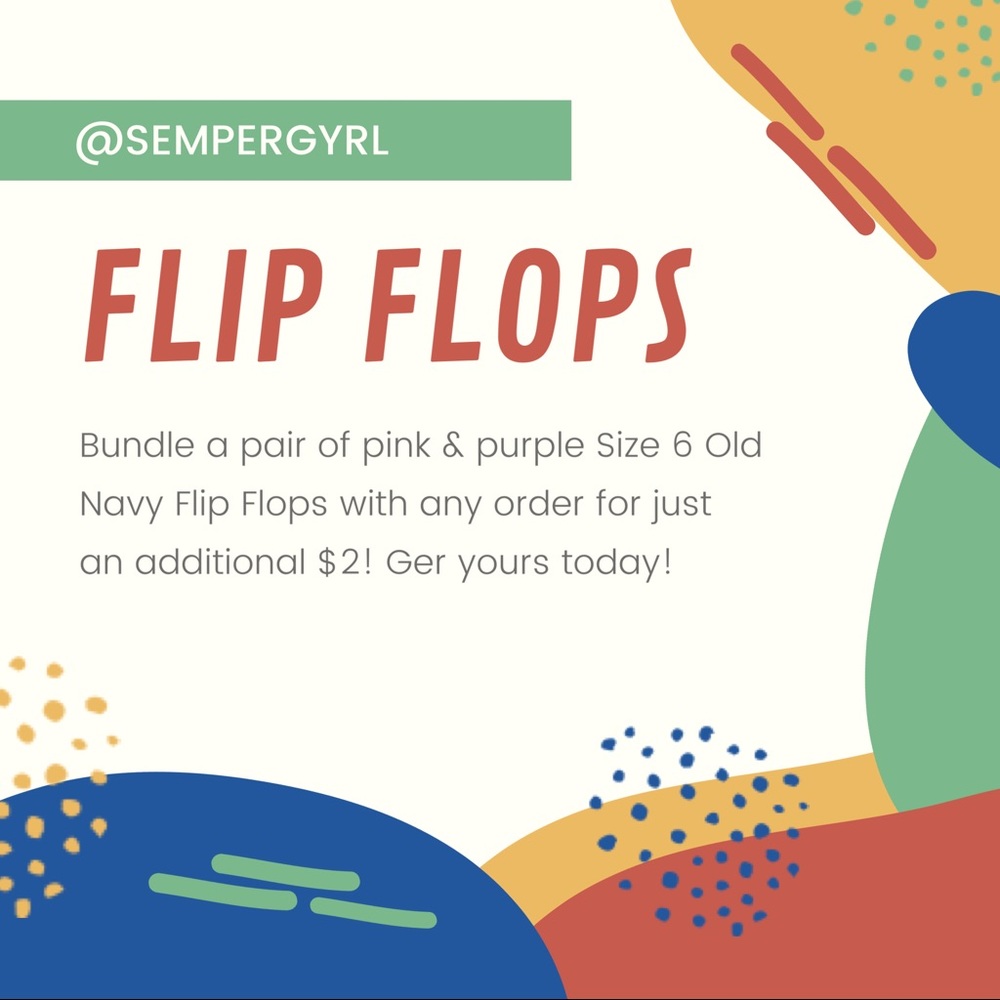 Bundle Old Navy flip flops for just $2!